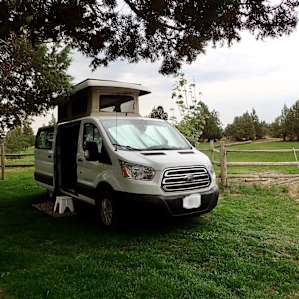 Nice level spot for our camper van.
