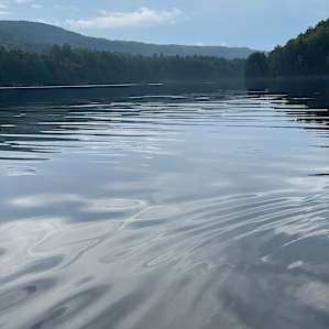Flashing Moose river campsites