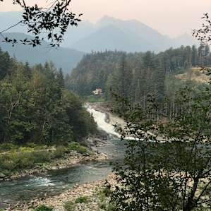 Waterfall camp
