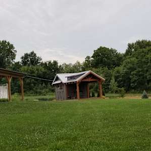 Cabin and porch