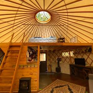 Yurt in the country