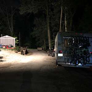 RV site across from personal home driveway.