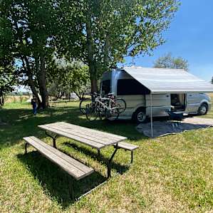 Deluxe Site with 30 amp RV Hookup