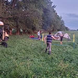Badminton family fun