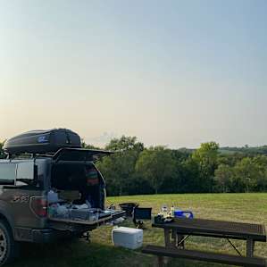 Rustic Tent camping
