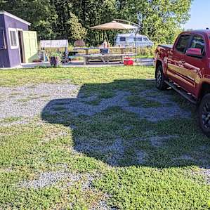 Campsite on The Farm