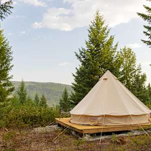 A secluded Yurt