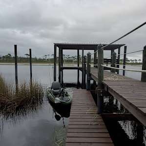 Great kayak dock.