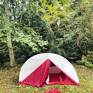 Tent Camping at the Beaver Pond
