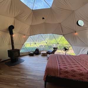 Geodesic Dome at Quarry Brook