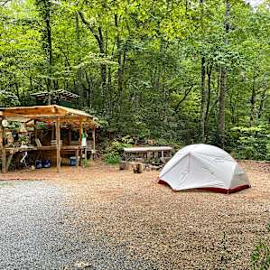 Tent set up