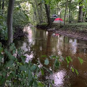 Funkys rustic river front camping