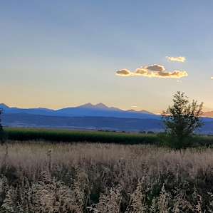 Farm Land With Mountain Views: Tent