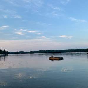 Horshoe Lake beach