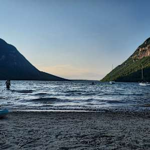 Lake Willoughby about 15 minutes away, the most beautiful lake in Vermont