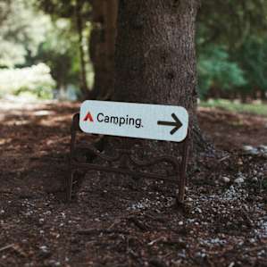 Eve provided clear directions on how to access the two camping sites on her property.