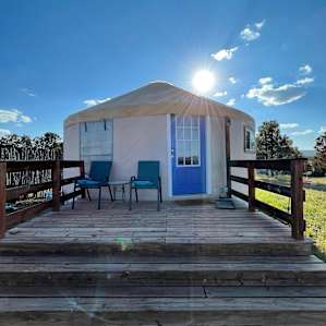 Yurt Glamping, stargazing