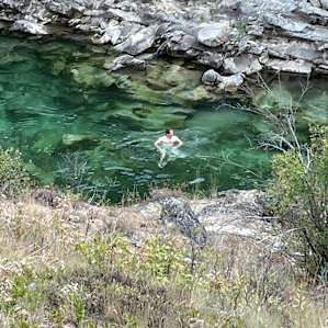 Awesome swimming hole