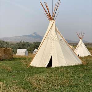 Big Quiet Tent Camping