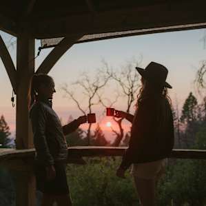 Wine Country Sunset Views