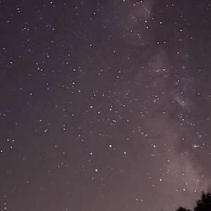 The Milky Way taken with my phone camera, just Samsung S10 using pro settings and one 15 second exposure.