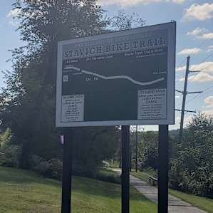Stavich bike trail near by