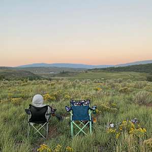 View from the hill