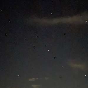 This picture does not do justice to the night sky at all!