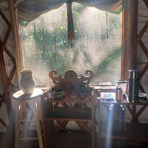 The Redtail Yurt