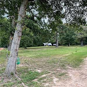 View from barn to site