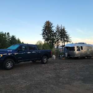 Our rig at the site