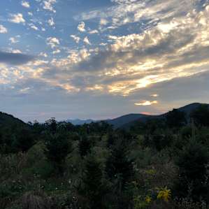 The sky seemed to evolve around us throughout our stay.