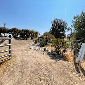 Entry gate to property