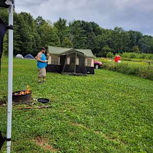 Grins & Pickin's CampFarm - tents