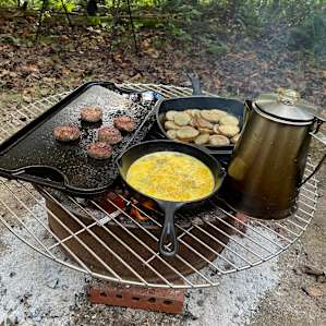 Mmmm breakfast cooking