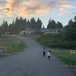Road to park