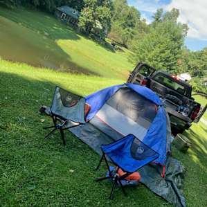 Camping,grilling and fishing