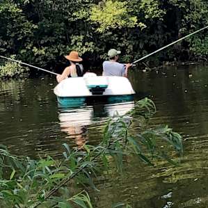 We caught two fish!!!