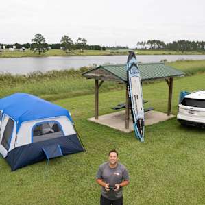 Just look at this place with a great place to paddle board