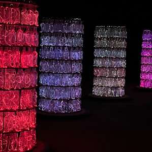 the Sensorio tower of lights experience... sublime