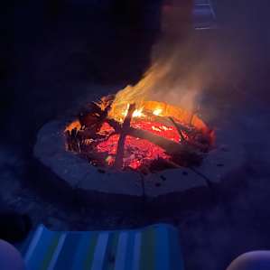 Our campfire