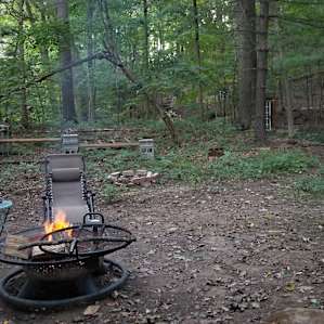 Private forest cedar cabin