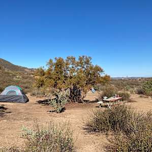 Our Skyview campsite.
