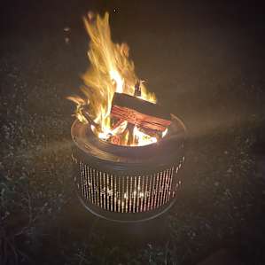 Chilly nights around a campfire - bring your own wood