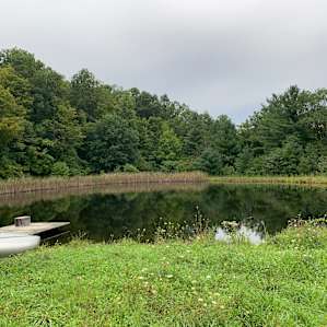 Creekside tent camp