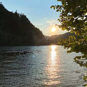 Riverfront RV Space on the Umpqua