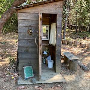Composting toilet!