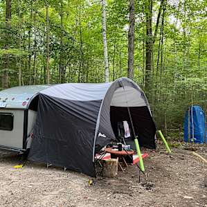One of the more private sites near the. Back