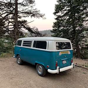 Our home away from home, our 1971 VW bus.
