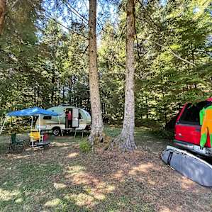 West End Camp coastal+forest+field